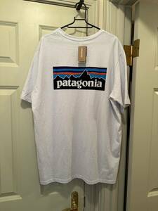 XL Patagonia M’S P-6 LOGO RESPONSIBILI-TEE WHITE パタゴニア P-6ロゴ レスポンシビリティー 半袖Tシャツ ホワイト 白 38504 WHI P6