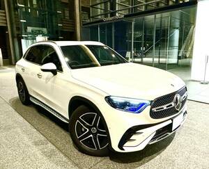 最終出品★メルセデスベンツ【GLC220d】AMGラインISG搭載2023年モデル/走行距離7500km/有償カラーダイヤモンドホワイト/レザーシート