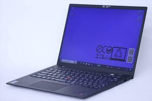 【1円～】良品 WUXGA液晶 ThinkPad X1 Carbon Gen9 i5-1145G7 RAM8G SSD256G 14型 Wi-Fi6