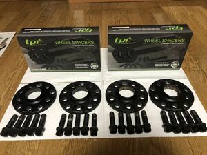 TPR鍛造 ホイール スペーサー 100-5H 120-5Hφ57.1 12mm 4枚 ロングボルト 20本 AUDI VW アウディ　ワーゲン　ワイドトレッドスペーサー 