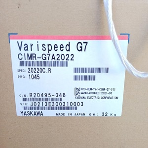 【新品・未使用品】安川電機 YASKAWA 本格ベクトル制御汎用 インバーター VariSPEED G7 CIMR-G7A ※1台分となります　※複数相談可能　