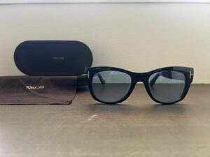 TOM FORD Cary TF58-F 01v BLACK 52 20 145サングラス デモレンズ