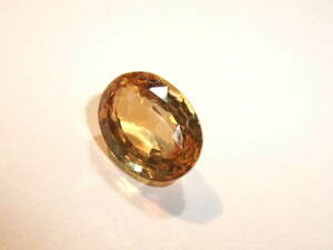 高品質!綺麗!シトリンcitrine 2.0ct 宝飾品外し石カット石カラーストーン　1　綺麗なリユースのジュエリー製品の外し裸石等☆同梱可 624-7