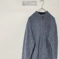 MACBETH マクベス ジップセーター ブルゾン