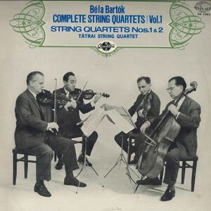 LP Tatrai String Quartet バルトーク : 弦楽四重奏曲全集＝第1巻 / 弦楽四重奏曲第1，2番 SH5283 SEVEN SEAS /00260