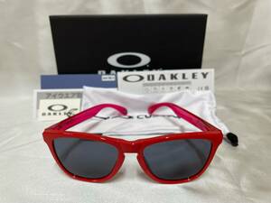 ★新品 OAKLEY オークリーサングラス FROG SKINS カスタム REDLINE★