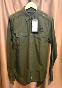 HARLEY DAVIDSON (ハーレーダビッドソン) 13,649円 タグ付き未使用品 HDMC カーキ 長袖シャツ S 【SHIRT-GRGO,L/S,WOVEN,O,バイクウエア】