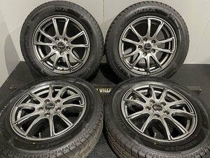 【ROADX RXFROST WH03 215/60R16】スタッドレス【Verthandi ヴェルサンディ 16インチ 4本 6.5J5HPCD114.3+53】21年製 ヴェゼル等 MTR177