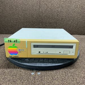 98-29 激安 レトロPC パーツ 外付け CD-ROMドライブ yano CD295C Apple マッキントッシュ SCSI 通電のみ確認 ジャンク