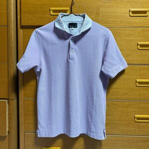 タケオキクチ半袖ポロシャツ 薄紫色　サイズ2