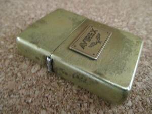 ZIPPO 『AVIREX アヴィレックス 限定品』1999年9月 アビレックス ミリタリー オイルライター ジッポ 廃版激レア