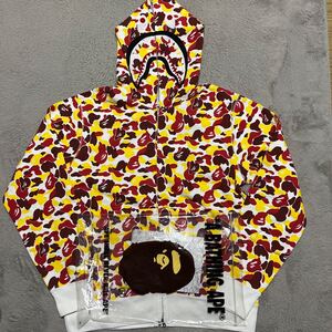 A BATHING APE BAPE KAWS 中国　北京　Beijing CAMO 迷彩　SHARK HOODIE シャークパーカー　スウェット　XL 限定　BABY MILO STA