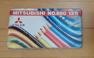 三菱 色鉛筆 12色◆NO.880