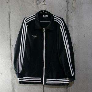 90s adidas 襟付き トラックジャケット ジャージ 3ライン