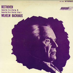 米LP Wilhelm Backhaus, Ludwig van Beethoven Sonatas 12 & 18 CS6366 LONDON /00260