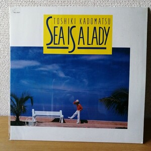 角松敏生 Sea Is A Lady 国内盤 LP