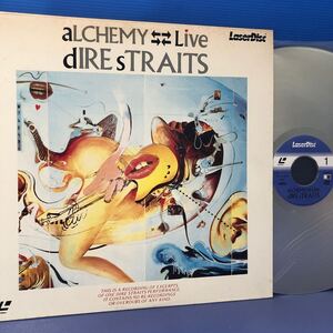 z LD レーザーディスク Dire Straits Alchemy - Dire Straits Live LP レコード 5点以上落札で送料無料