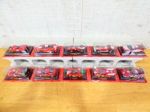 (FE-10)◇未開封 アシェット 公式フェラーリコレクション ミニカー 1/43 まとめて 10点 ＠80(10)