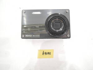 PENTAX Optio RS1000 ペンタックス コンパクトデジタルカメラ　起動確認済み　A4345