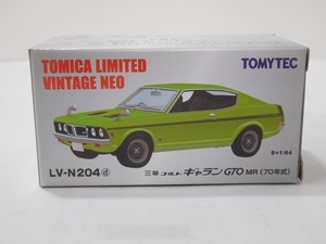 ◎TLV-N204ｄ　1/64 三菱　コルト　ギャランGTO　MR　70年式 グリーン