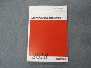 VG05-163 代ゼミ 代々木ゼミナール 佐藤幸夫の世界史(文化史) テキスト 2018 夏期講習 13m0D