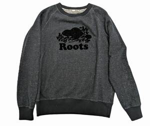 中古 ROOTS CANADA　スウェット トレーナー　XS　黒系