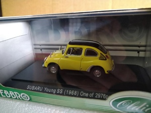 エブロ 1/43 SUBARU スバル ヤング Young SS 1968 (イエロー)