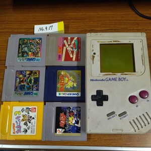 ゲームボーイ本体　ソフト付き　ジャンク品