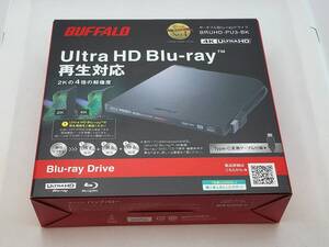 【UHDフレンドリー変更可】バッファロー BUFFALO BRUHD-PU3-BK 【Ultra HD Blu-ray対応】 ブルーレイドライブ USB3.0 ブラック-525