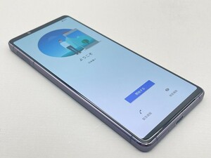 【訳あり】SIMフリー docomo SO-51A SONY Xperia 1 II パープル エクスペリア 判定○ １円スタート 512268-