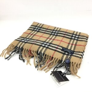 BURBERRY バーバリー ノバチェック マフラー ウール 102486 タグ付き【DAAQ9006】