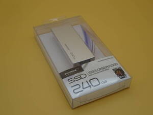 USB3.0対応 外付けSSD 240GB 磁気研究所 HIDISC HDEXSSD240GPM10TD -