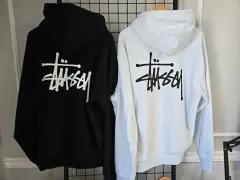 ã€�é›·å¸‚å ´ï¼ˆãƒ�ãƒ³ã‚¸ãƒ£ãƒ³ï¼‰å•†å“�éŸ“å›½ç›´é€�ã€‘ STUSSY(ã‚¹ãƒ†ãƒ¥ãƒ¼ã‚·ãƒ¼) é»’ ãƒ•ãƒ¼ãƒ‰ä»˜ã��Tã‚·ãƒ£ãƒ„