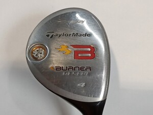 本州送料無料◇UT◇TaylorMade◇バーナーレスキュー(2008)◇リアックススーパーファストバーナープラス◇22度◇R◇39.25in◇348g◇カバー無