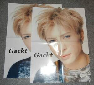 ◆ポスター◆GACKT／PaniCrew／２枚／ガクト／パニクルー／２２