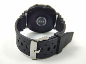 汎用ダイバーズ交換バンド 腕時計ベルト シリコンラバーストラップ G-SHOCK ブラック 20mm