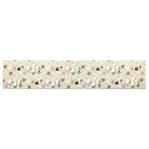 ☆ サークル キッチンマット 240cm 通販 拭ける 北欧 ムーミン グッズ 45×240cm マット PVC用品 洗濯不要 キャラクター おしゃれ 台所マ