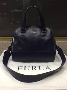 美品！格安！FURLA フルラ レザー 2WAY ハンドバッグ