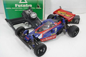 【u837】TAMIYA／タミヤ　MADCAP／マッドキャップ　ラジコン　■FUTABA／フタバ　FP-2PBK　MEGA TECH JUNIOR付