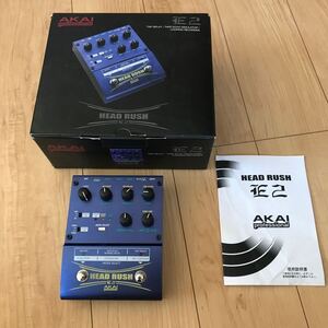 AKAI HEAD RUSH E2 ディレイ テープエコー ルーパー オーバーダブ