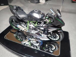 【完成品】カワサキ Ninja H2R （1/12スケール オートバイ No.131 14131）　マフラー改造