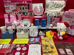 Sanrio サンリオ ハローキティ 雑貨 まとめ タオル おもちゃ マグカップ グラス 食器 ポーチ 他 キティちゃん HELLO KITTY キャラK-1127-02