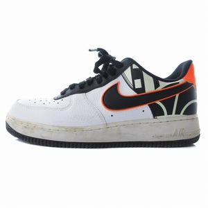 ナイキ NIKE AIR FORCE 1 LOW WHITE BLACK ORANGE スニーカー シューズ 26.0cm 白 ホワイト 823511-104 /NY メンズ