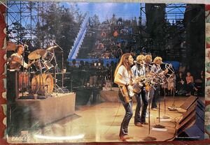 A1ポスター EAGLES イーグルス 73.5×59 ROCK ロック MUSIC POSTER LIVE DON HENLEY ライヴ ライブ (ビートルズ BEATLES YO7P