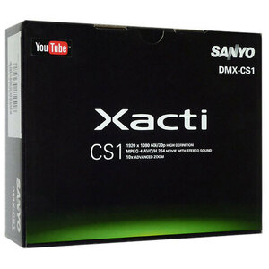 【中古】SANYO製 デジタルムービーカメラ Xacti DMX-CS1(S) 元箱あり [管理:1050022532]