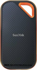 新品SanDisk SDSSDE81-1T00 1TB USB 3.2 Gen 2x2 SSD 外付け 最大2000MB/秒 防滴防塵 エクストリームプロ ポータブルSSD