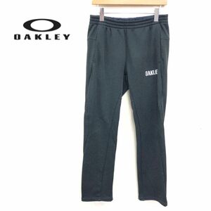 1K1736-J-N◆oakley オークリー ロングパンツ◆サイズLARGE メンズ 紳士 スポーツウェア トレーニングパンツ グレー ボトムス ウエストゴム