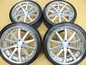 深リム WORK グノーシスGS1 5H-120 40系 アルファード ヴェルファイア BMW Mスポーツ F10F11F06F12F13 8.5J9.5J PCD120 高級ツライチ希少