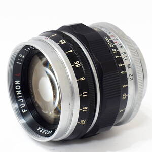 FUJINON L 5cm F2 for L39 Leica Screw Mount By FUJI PHOTO FILM CO. 富士フイルム 50mm ライカスクリューマウント GFX で使うと最強！