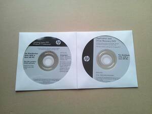 【未開封】 HP 8460/6460/8560/6560シリーズ用リカバリーDVD (Windows 7 Professional 32-bit)